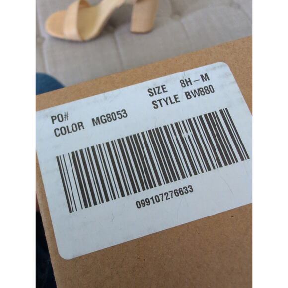 J. Crew Woven Heeled Sandals size 8.5 - Picture 8 of 8